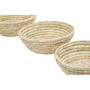 Set of Three Palm Leaf Baskets