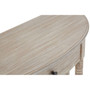 Heritage Half Moon 1 Drawer Console Table
