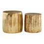 Templar Antique Brass Finish Iron Stools