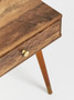 Frida Wood Veneer Bedside Table with 1 Drawer