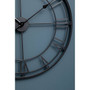 Matte Black Metal Wall Clock