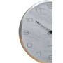 Elko Wall Clock with Silver / Gold Frame