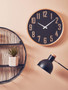 Vitus Black Wall Clock