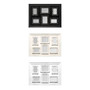 Cream Contemporary 6 Photo Frame
