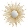 Cristal Gold Finish Wall Mirror