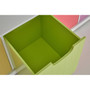 Kids White 4 Coloured Boxes Storage Unit