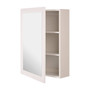 Mirrored Wall Cabinet with 2 Inner Shelves