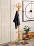 Kennedy Oak Finish Floor Standing Coat Stand
