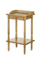 Heva Square Rubberwood Side Table