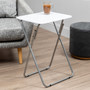 Bernie Folding Table With White Top