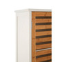 2 Single 4 Inner Shelves Standing Cabinet