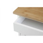 White and Bamboo Top Kitchen Trolley