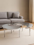 Lure  Yin-Yang Stainless Steel Coffee Table