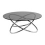 Smoke Glass Top Coffee Table