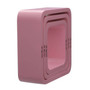 Pink MDF Wall Cubes - Set of 3 Pink MDF Wall Cubes - Set of 3
