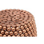 Templar Copper Finish Barrel Stool