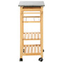 Pinewood Large Kitchen Trolley