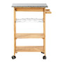 Pinewood Large Kitchen Trolley