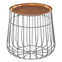 Templar Copper & Black Finish Tray Table
