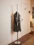 Jess Coat Stand in Metal in Acrylic