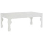 Luis White High Gloss Finish Coffee Table