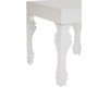 Luis White High Gloss Side Table