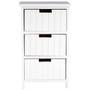 New England White Mdf 3 Drawers Chest New England White Mdf 3 Drawers Chest