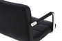 Starz Black Leather Effect Bar Chair