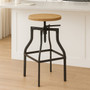 New Foundry Ash Seat Bar Stool