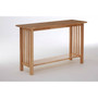 Natural Rectangular Console Table