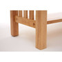 Natural Rectangular Console Table