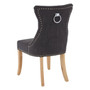 Regents Park Grey Linen Dining Chair
