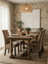 Medan Mink Cotton Velvet Dining Chair