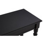 Heritage Black Console Table