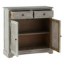 Heritage Door / 2 Drawer Slate Grey Cabinet