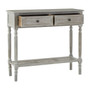 Heritage 2 Drawers Slate Grey Console Table