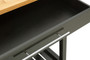 Harlow Glenn Wide Kitchen Trolley with Granite Top