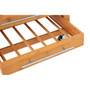 Bamboo Four Drawer Kitchen Trolley