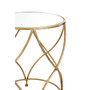 Marcia Mirrored Top Side Tables