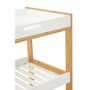 Nostra 3 Tiers Shelf Unit with Wheels