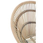 Lagom White Iron Washed Rattan Chair