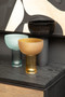 Esma Large Navy Blue Glass Vase