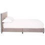 Napoli Bed In Box in Brushed Steel Velvet