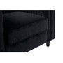 Farah Black Velvet Chair