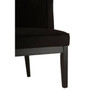 Daxton Black Rounded Chair