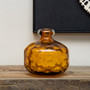 Huda Amber Glass Bottle Vase