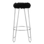 District Black Bar Stool