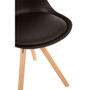 Stockholm Black Retro Chair