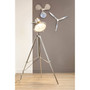 Industrial Revolution Matt Black Floor Lamp