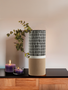 Jada Large Striped Vase